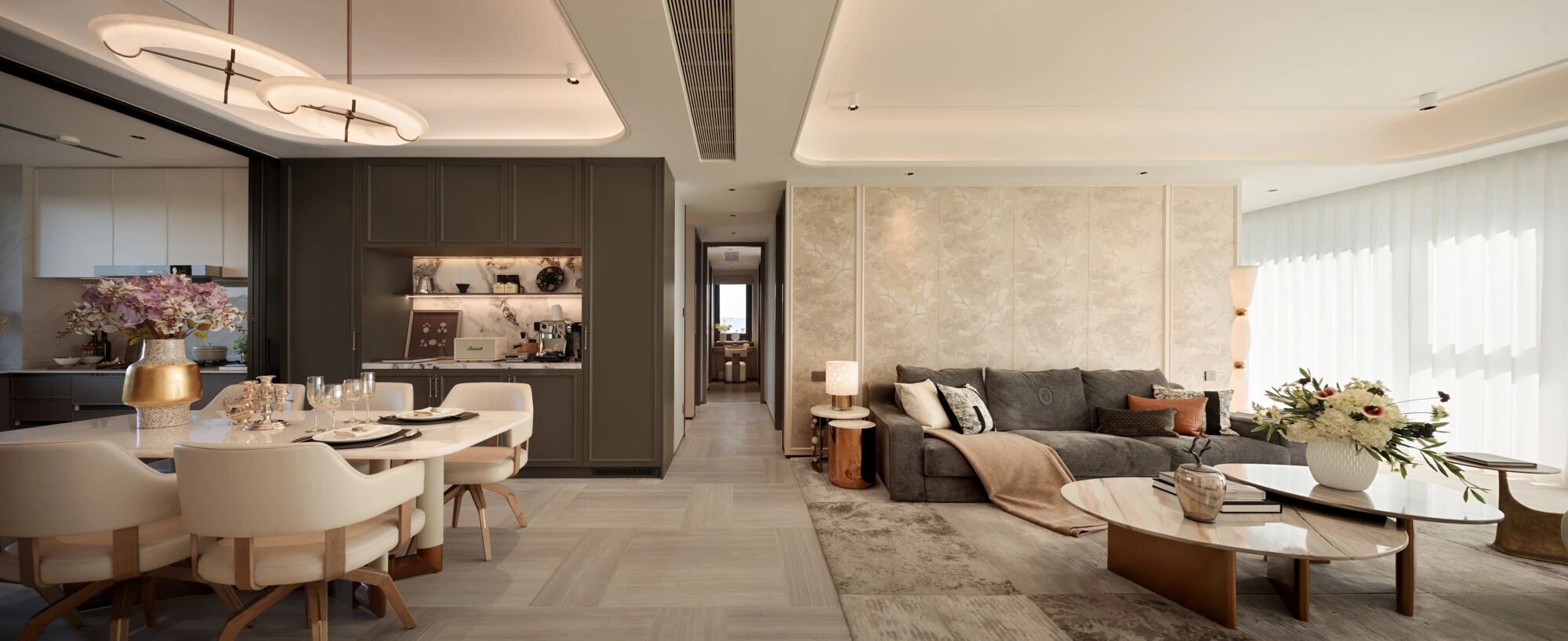 苏州绿城凤起潮鸣样板房丨中国苏州丨HD Design翰敦设计-1