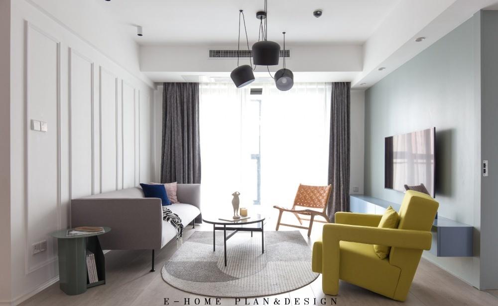 平层丨武汉逅屋一舍 北欧风格 广电兰亭都荟-0