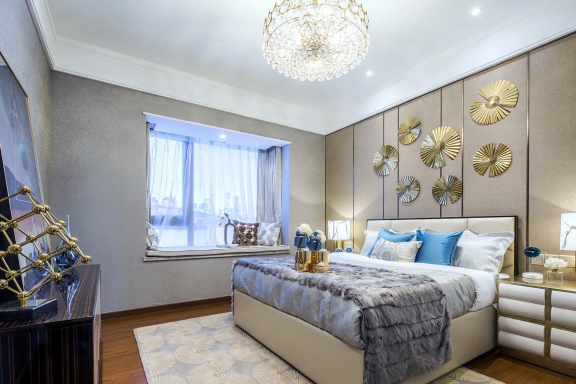 赵三雨观致设计丨奥园宁波小港誉城湾样板间  观致装饰设计-4