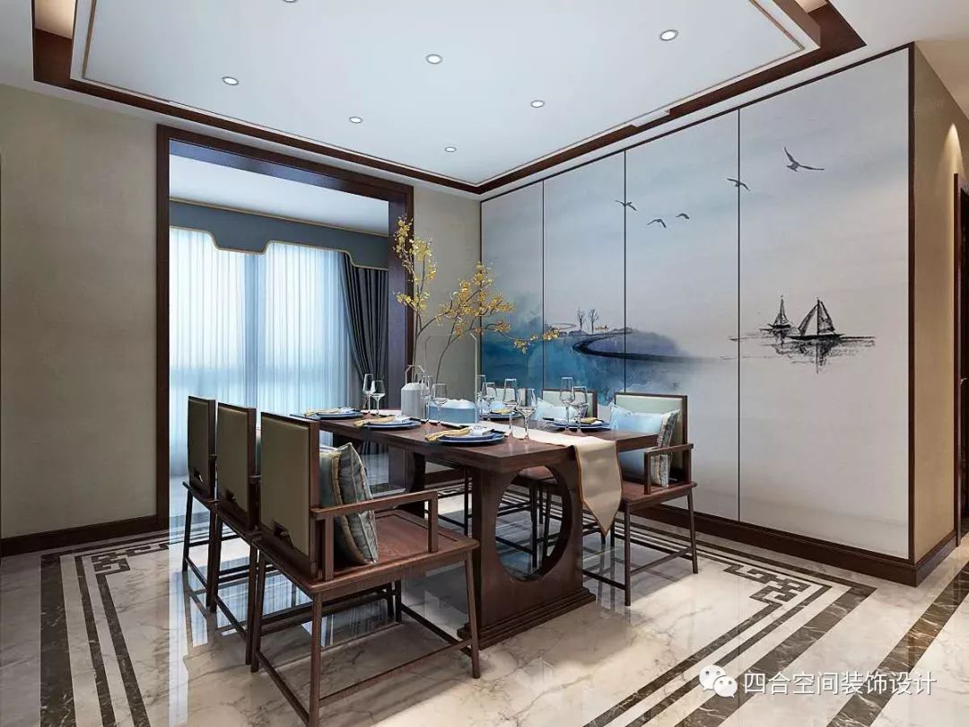太原星泰小区 | 新中式风格演绎大气优雅生活-15