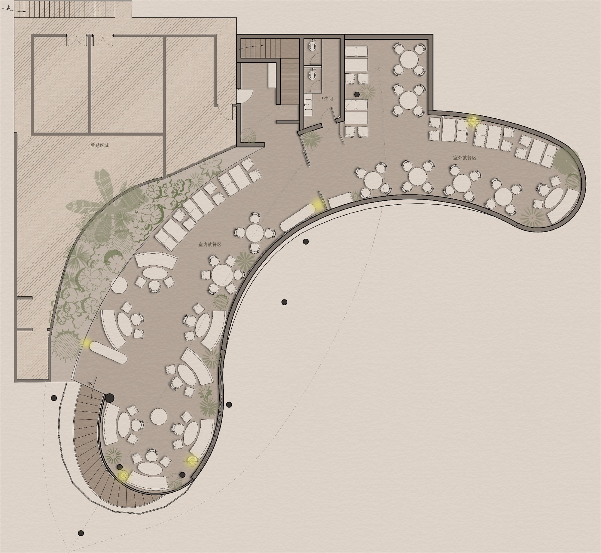Lan岚·云南bistro餐厅丨中国丽江丨FUNS方糖空间设计顾问-124