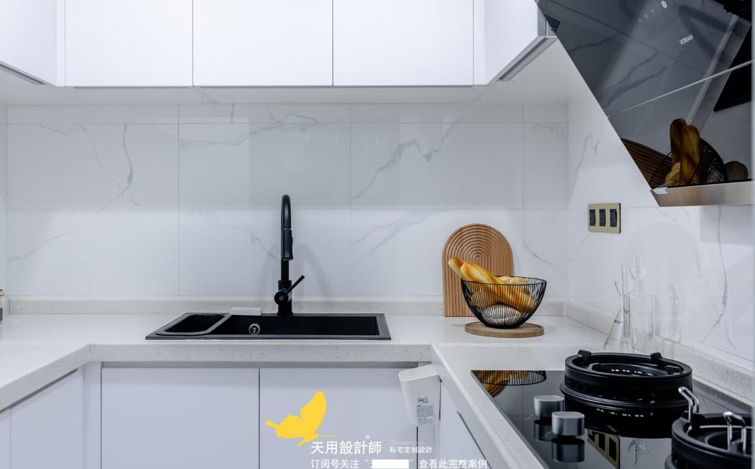 北欧现代简约风,两房改三房的实用与颜值在线设计-21