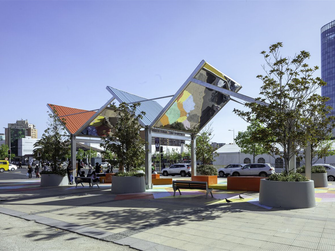 智利镜子广场丨智利圣地亚哥-2