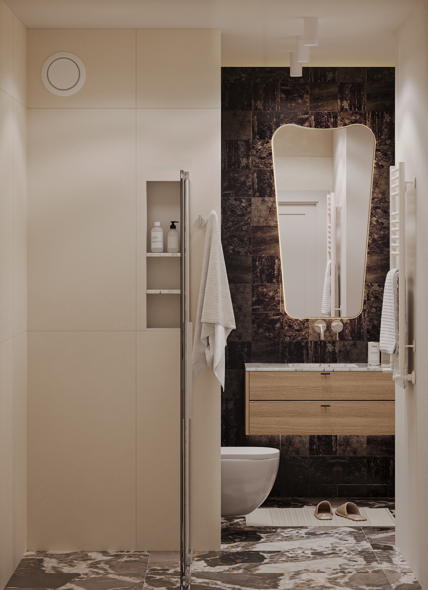 3D Visualization - Korso - 93 m2-29