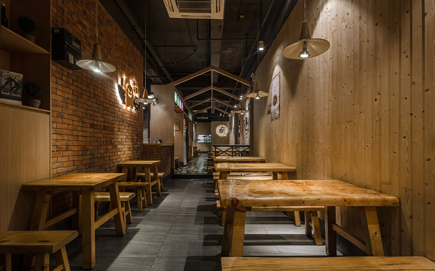 餐饮设计·木屋烧烤深圳泥岗店-9