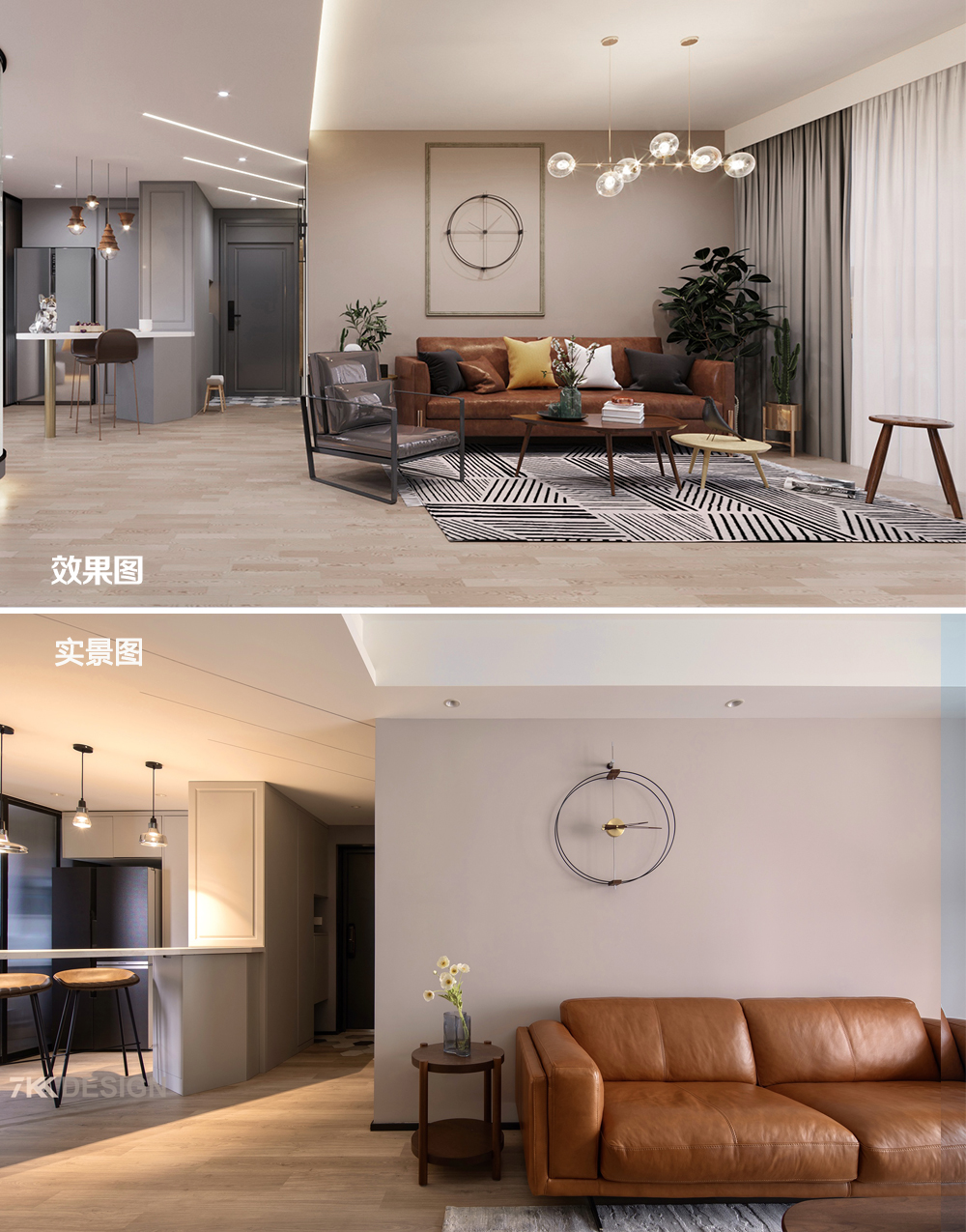 82㎡两居室打造高级质感,科技炫酷的现代北欧风之家-41