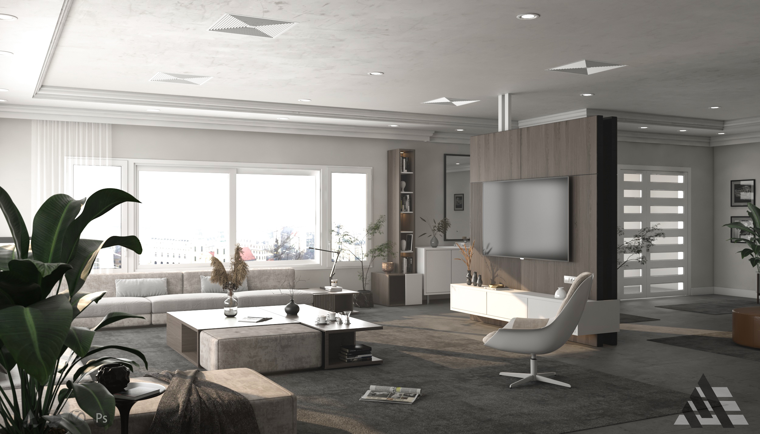 客厅 03丨MOSTAFA ELELAIMY-12