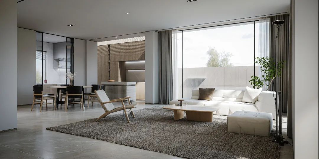 浙江宁海和溪园别墅 | 光影禅静,质感收纳-24