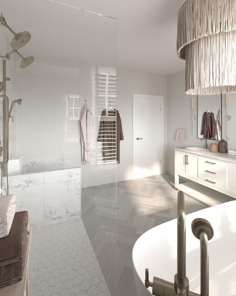 Wigston 套房浴室设计-4