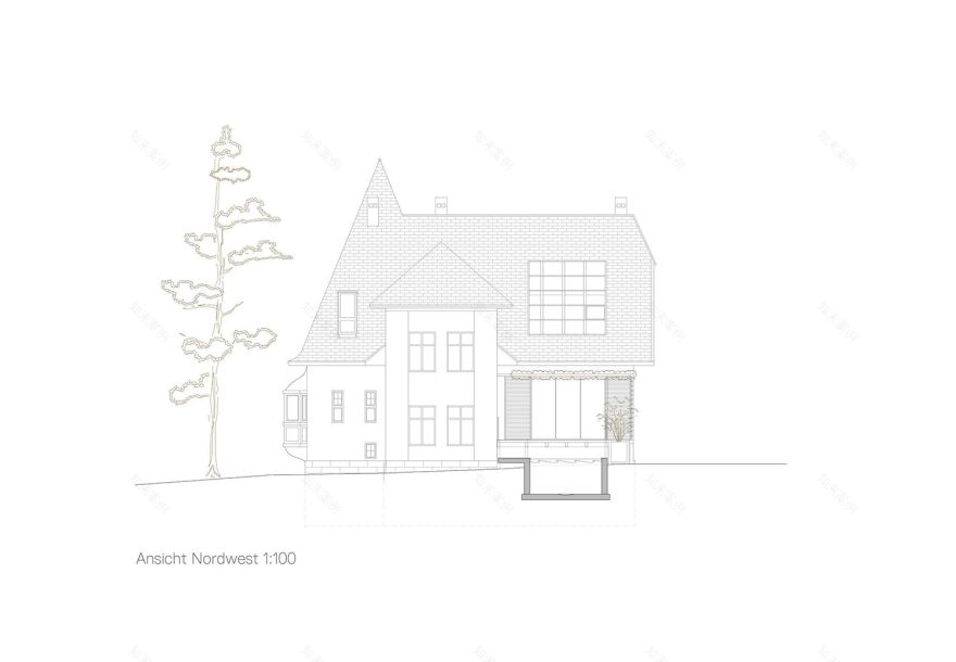 斯特恩贝格别墅,克洛斯特新堡丨SWAP Architektur-39