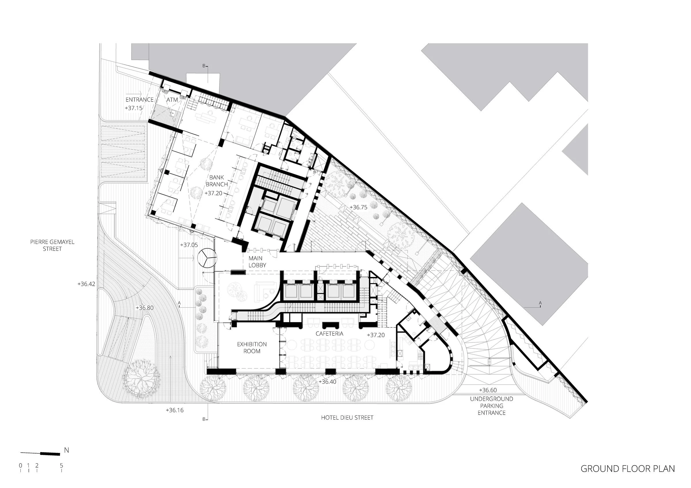 第一国民银行总部丨黎巴嫩贝鲁特丨Raed Abillama Architects-27