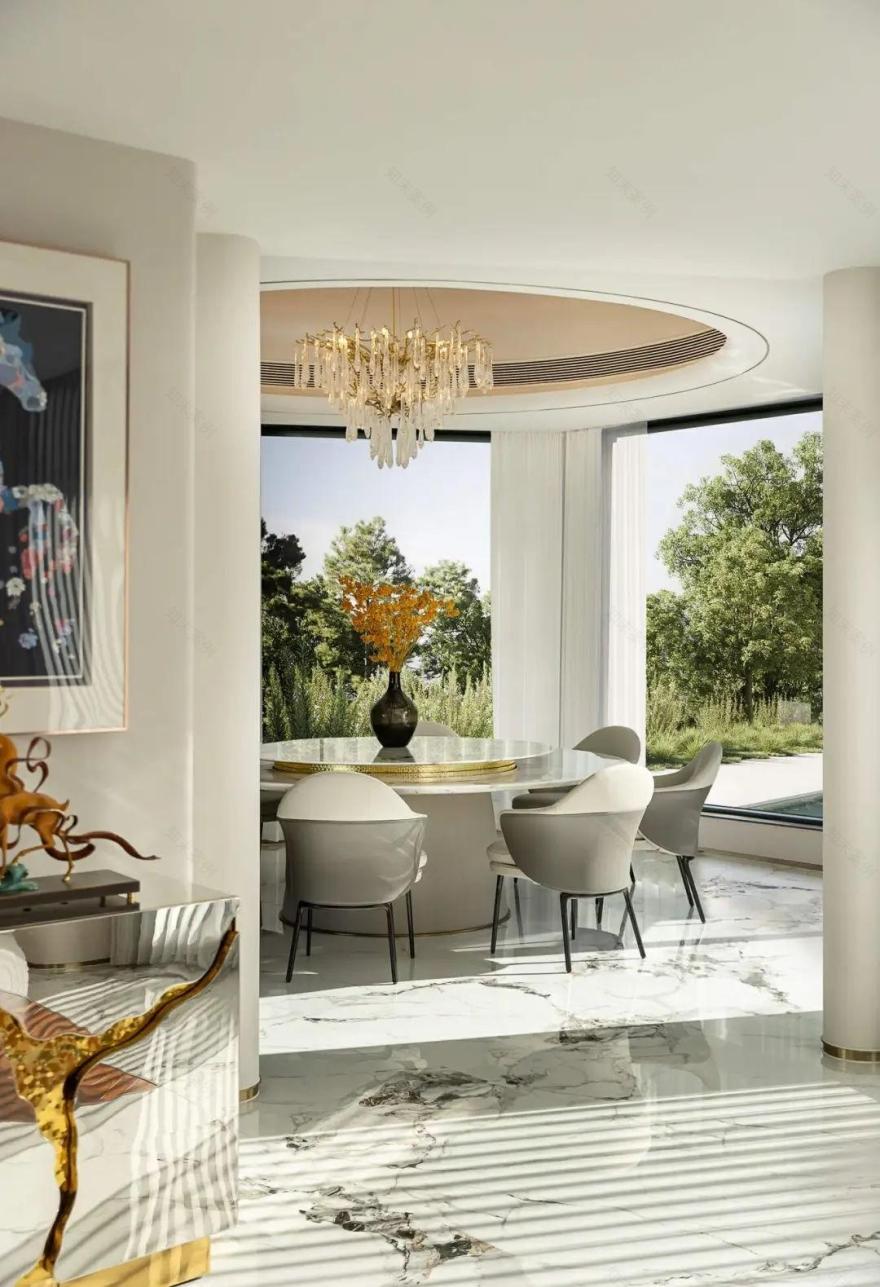 湖州香墅湾别墅设计丨中国湖州丨杭州蜻蜓空间设计-28