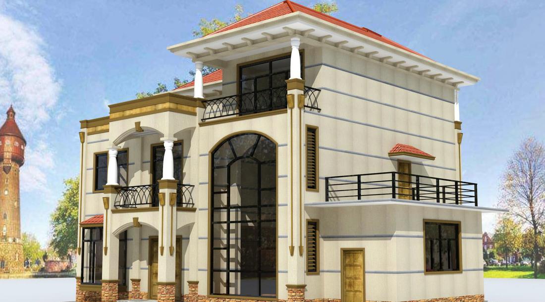 欧式别墅设计-27