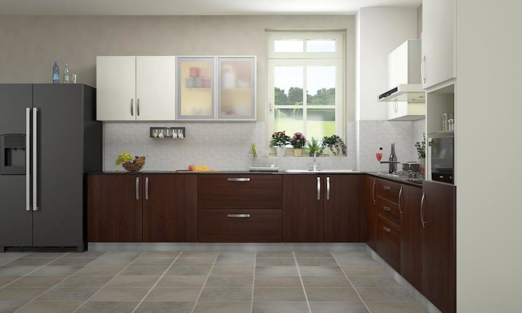 L形厨房设计案例-22