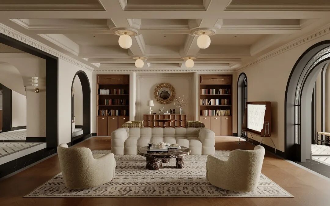 隅间  YUJIAN DESIGN · 莫奈花园丨隅间空间设计工作室-25