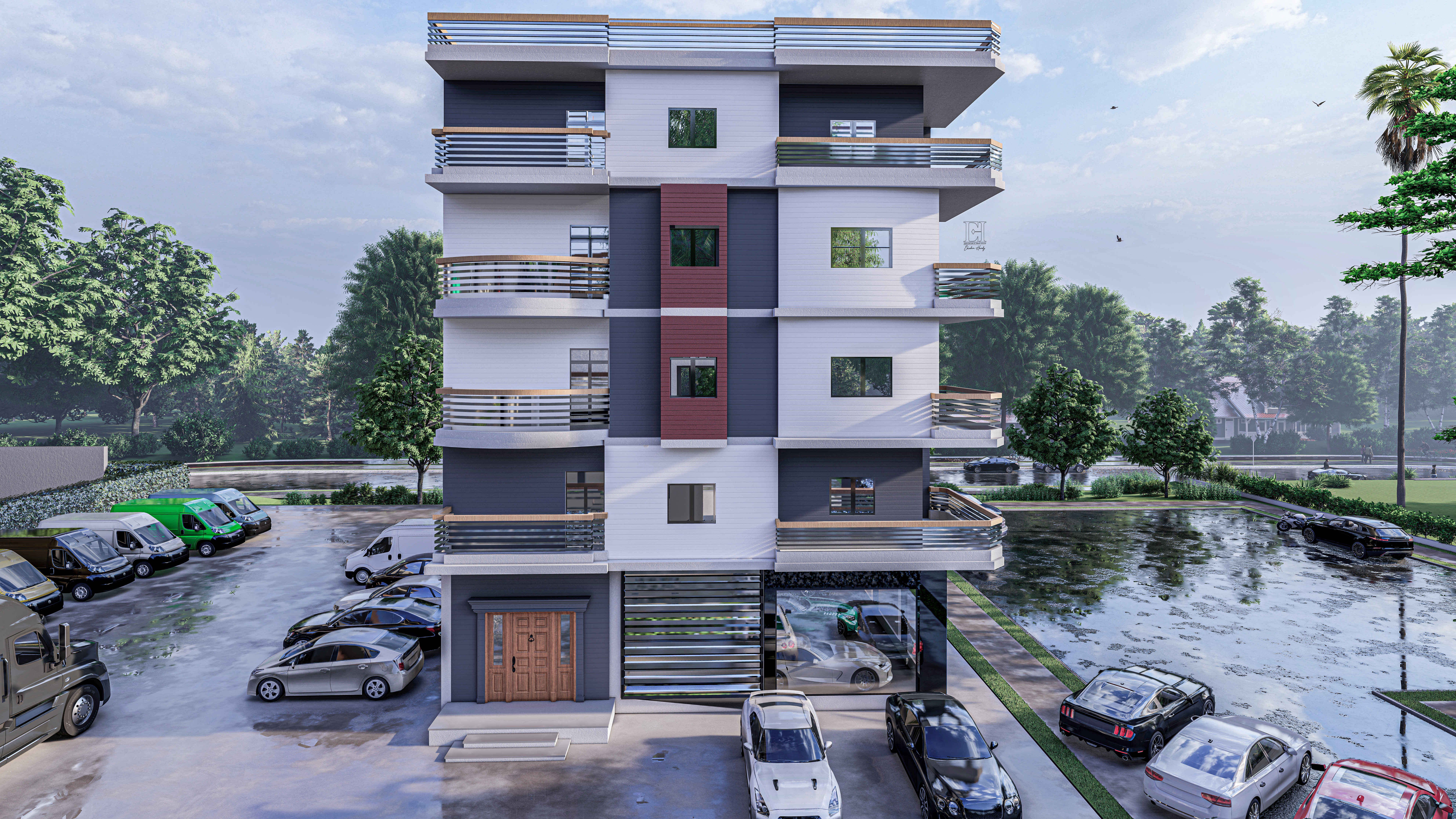 现代家居设计（含汽车展厅）丨埃及丨Ibrahim Hamde-11