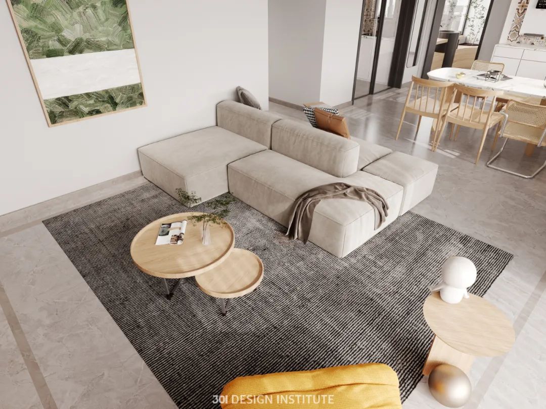 广州海珠区 128㎡现代简约之家丨中国广州丨301 设计研究所-13