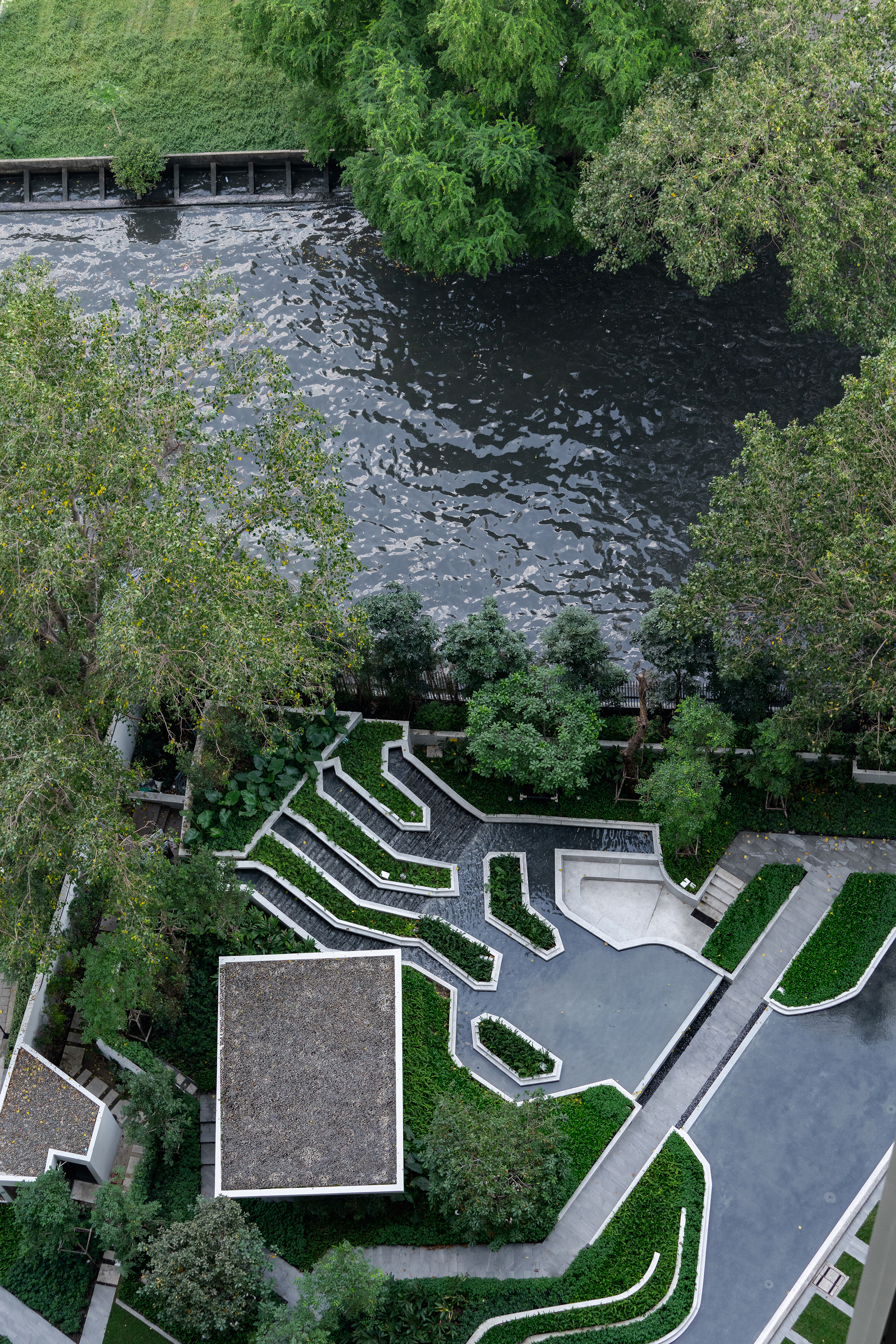 泰国曼谷高层住宅区景观-29