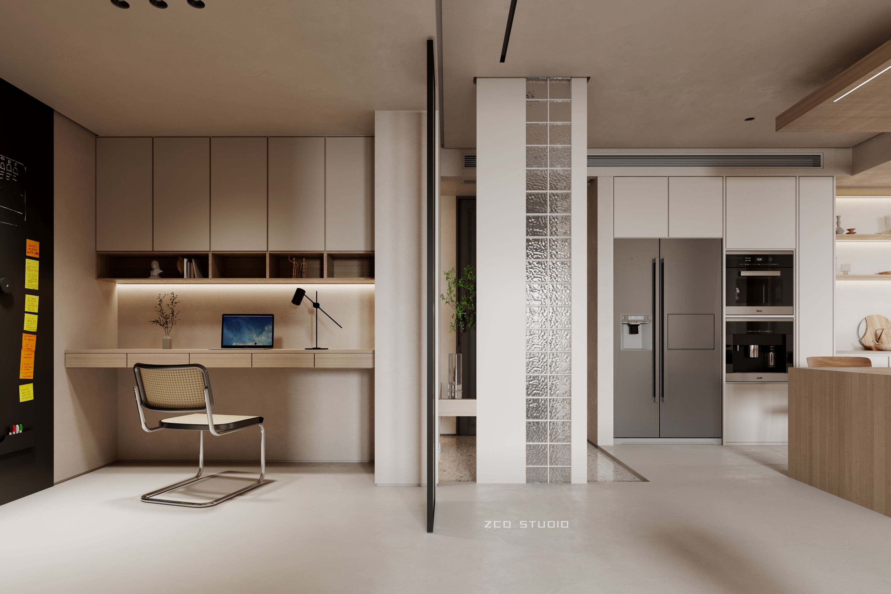 融合自然元素的 3Dmax CR5.2 室内设计案例-8