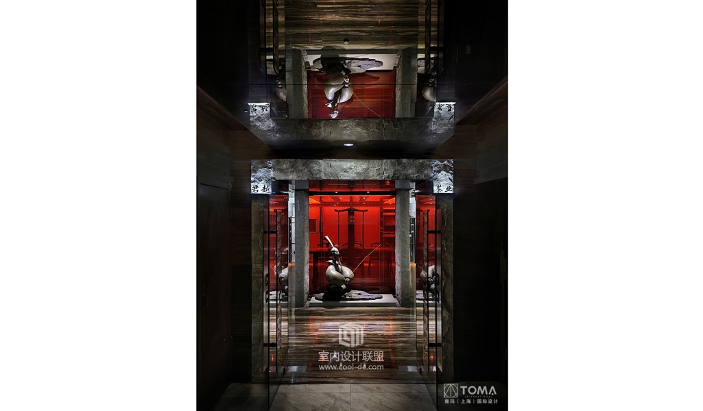 唐玛设计：君越茶馆设计-21