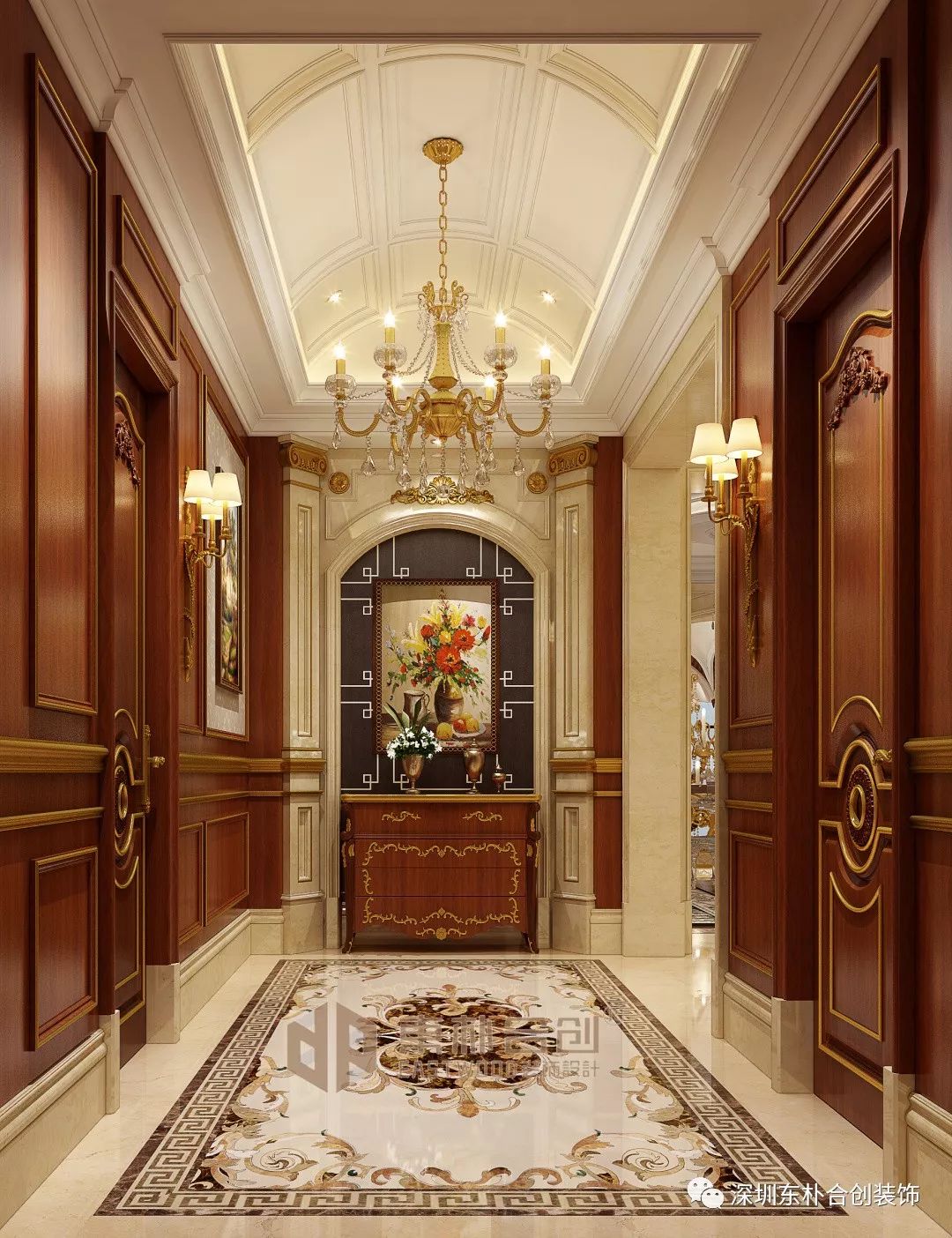 乐湾国际欧式美墅 | 温暖大气的小奢华之家-21