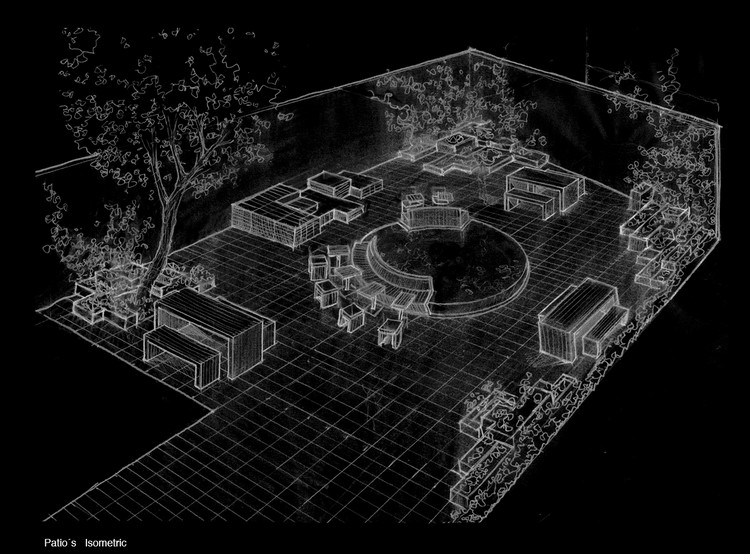 墨西哥城 20 世纪 20 年代建筑改造，打造艺术文学氛围餐厅-37