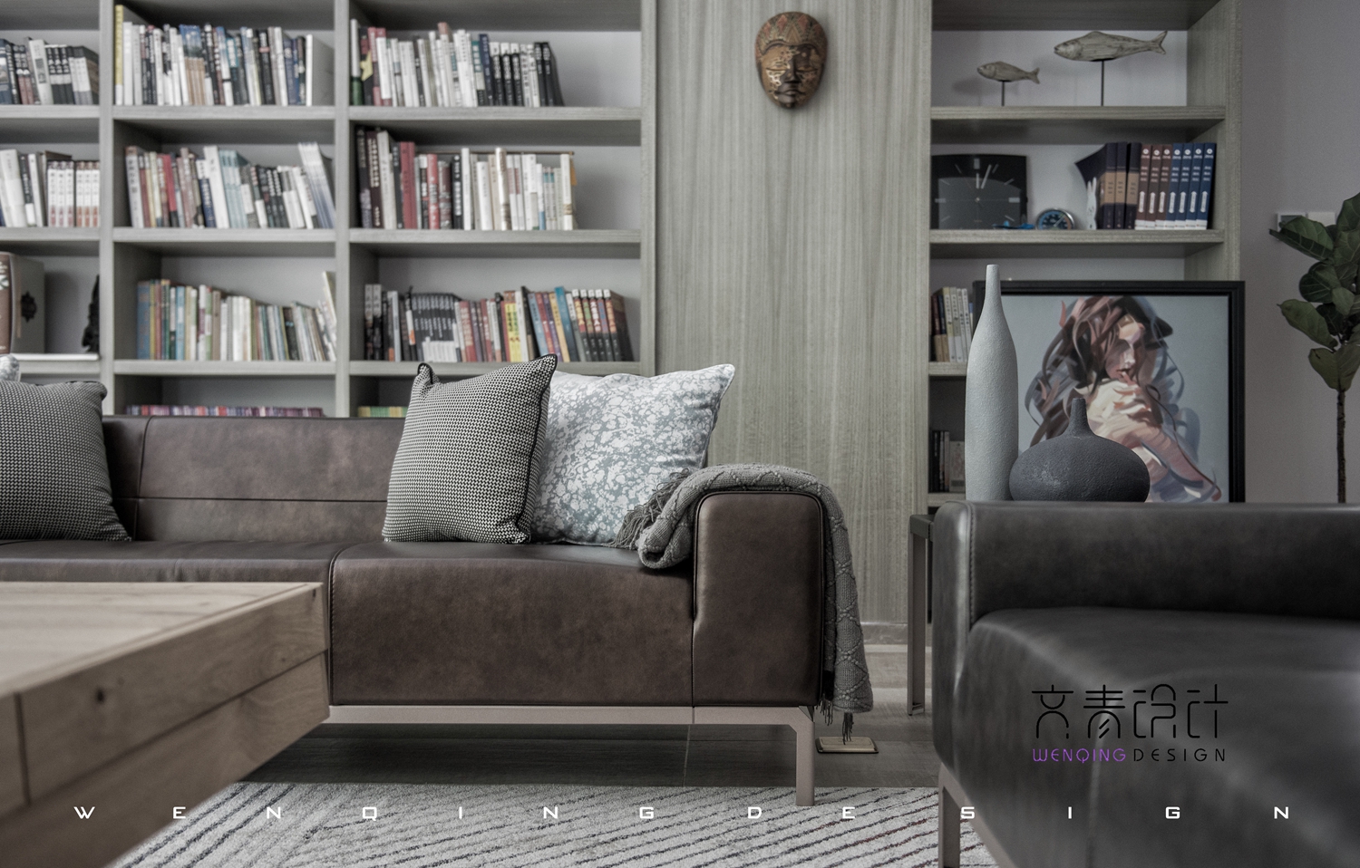 文青设计新作--《吴山·隐》杭城modern concise house-30