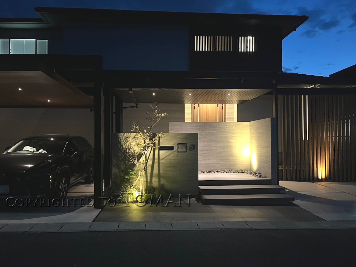 三重県伊賀市N様邸新築外構丨日本三重-6