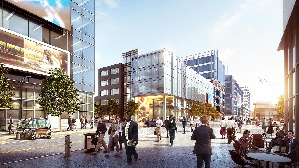 丹佛 Peña 站交通枢纽优化设计方案-1