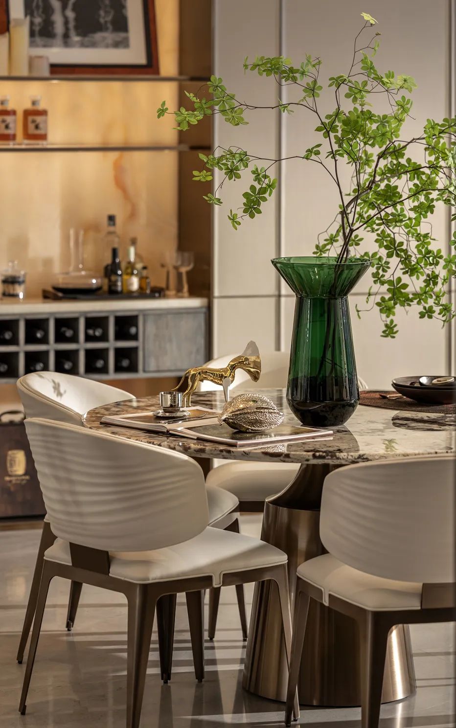 青岛金地华悦样板空间丨中国青岛丨则灵艺术-48