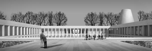 建筑景观墓园与骨灰堂综合体丨俄罗斯圣彼得堡丨玛丽亚·斯涅日科,拉迪米尔·秋利金-14