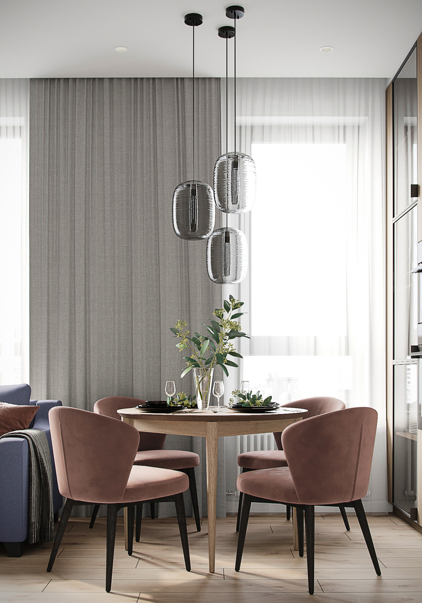 ZHK "Seliger City" 公寓室内设计-12