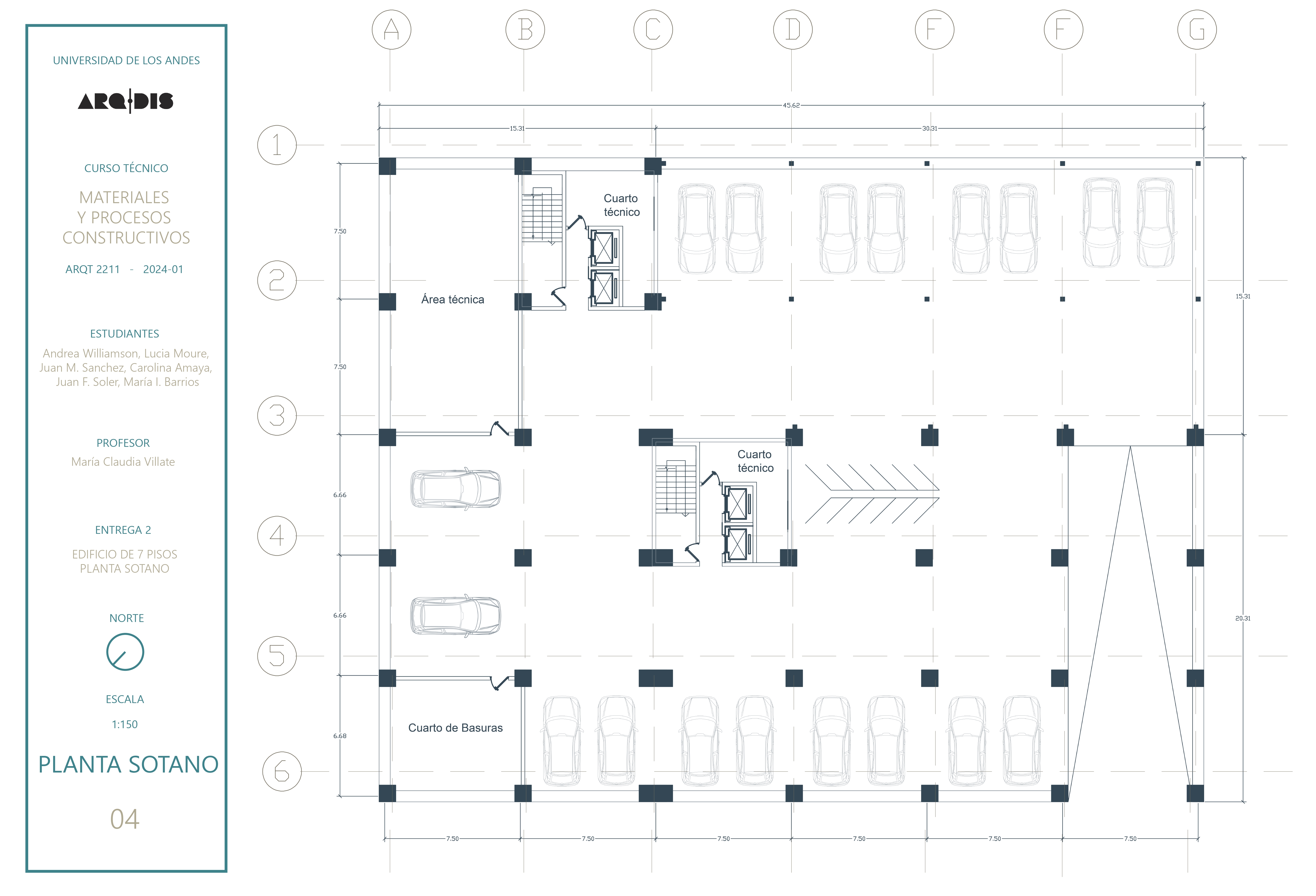 ARQT2211 // MATERIALES Y PROCESOS CONSTRUCTIVOS-10