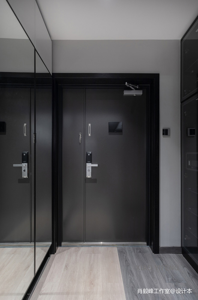 三居110平米装修案例·效果图  现代风格 · 高品质的舒适家丨肖毅峰工作室-13