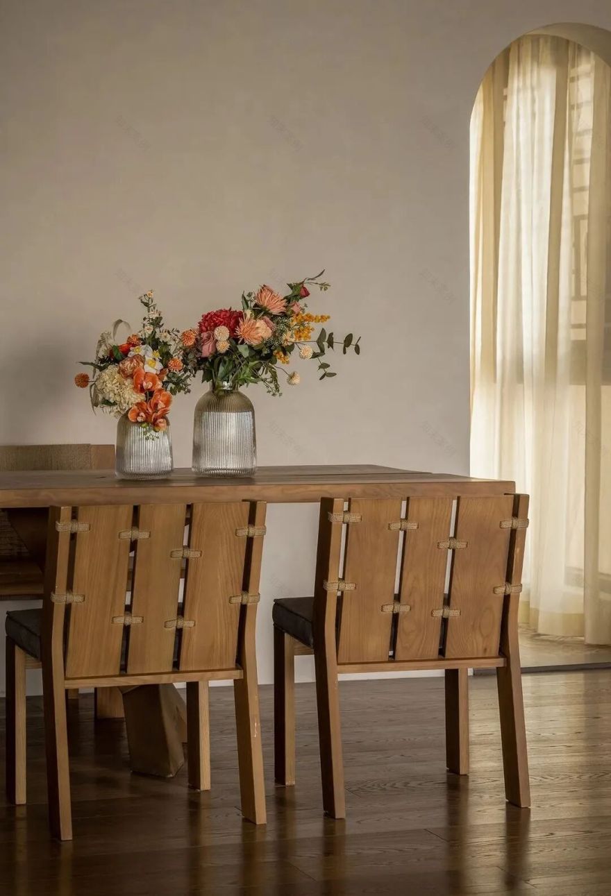 私宅设计|古朴自然的家,兼具艺术与仪式感-113