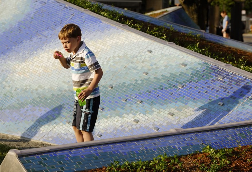 海浪或陆地波浪丨美国波士顿-10