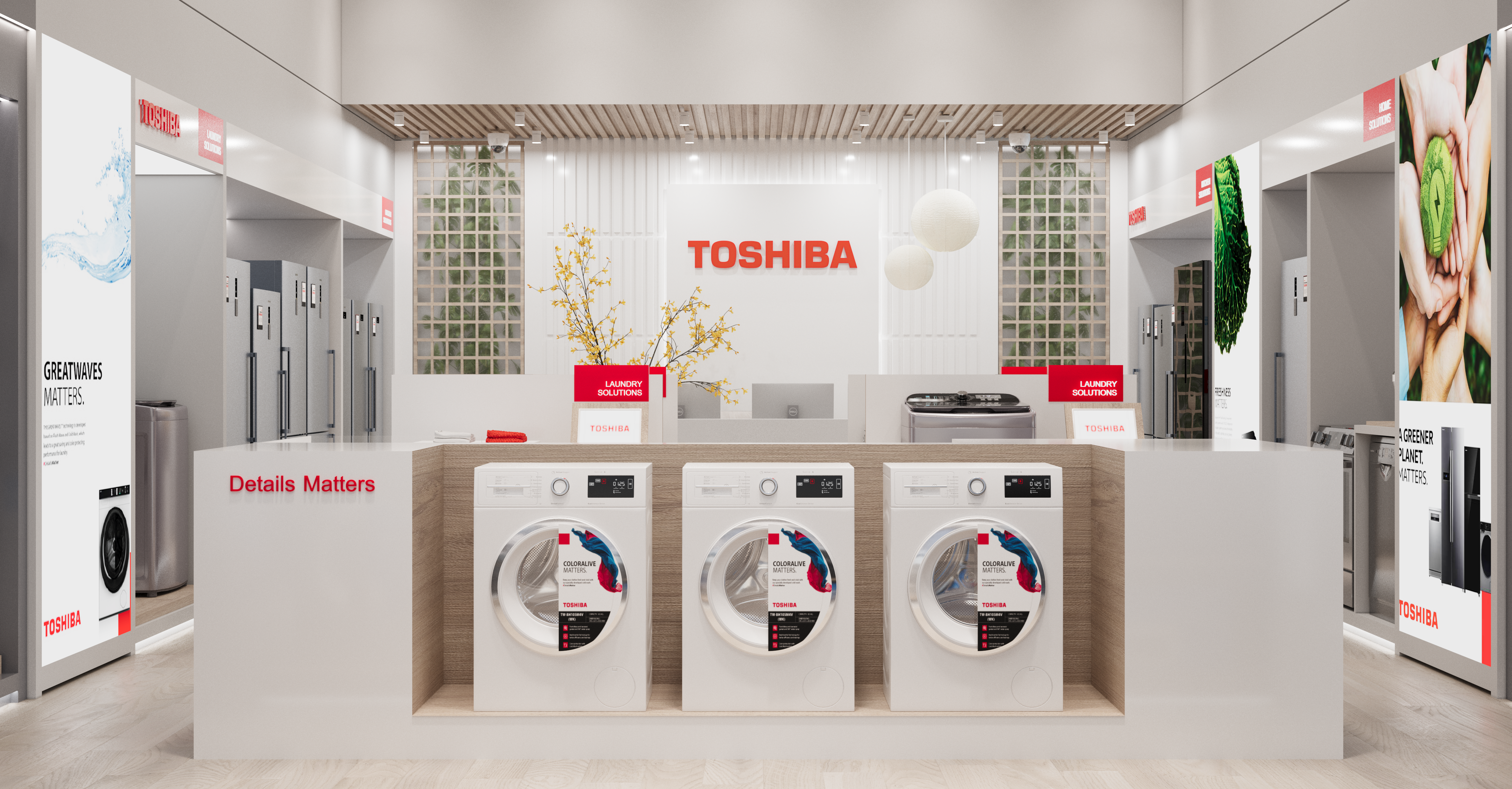 Toshiba 电器展厅-9
