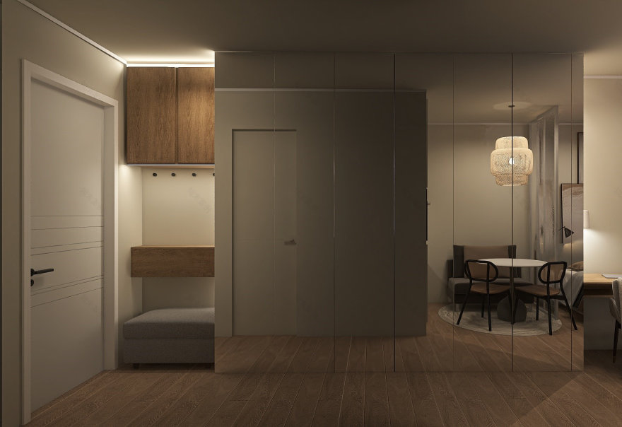 25平温馨二人“家庭小窝”室内设计-35