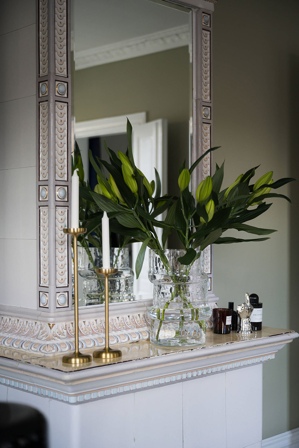 斯德哥尔摩橄榄绿公寓，冲浪板成独特装饰-33