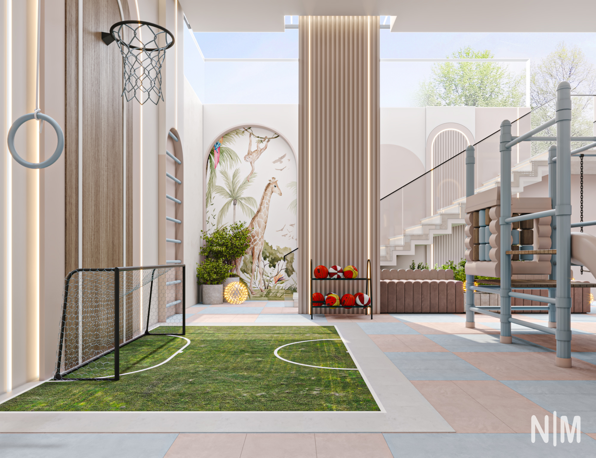 现代儿童游乐区设计-6