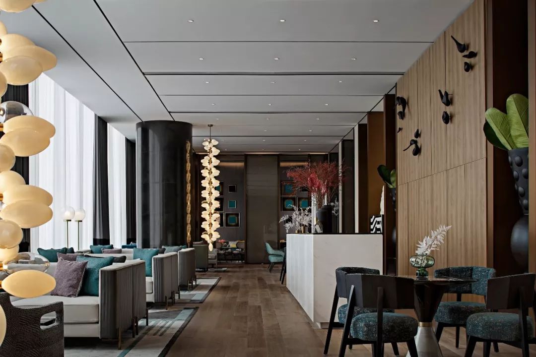 西安万科翡翠国宾营销中心 | 现代优雅的 New Art Deco 空间-24