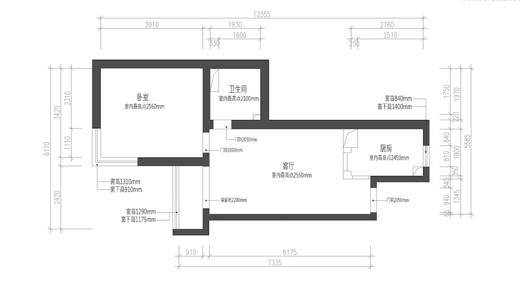 55 平米老房变身都市“第四客厅”-9