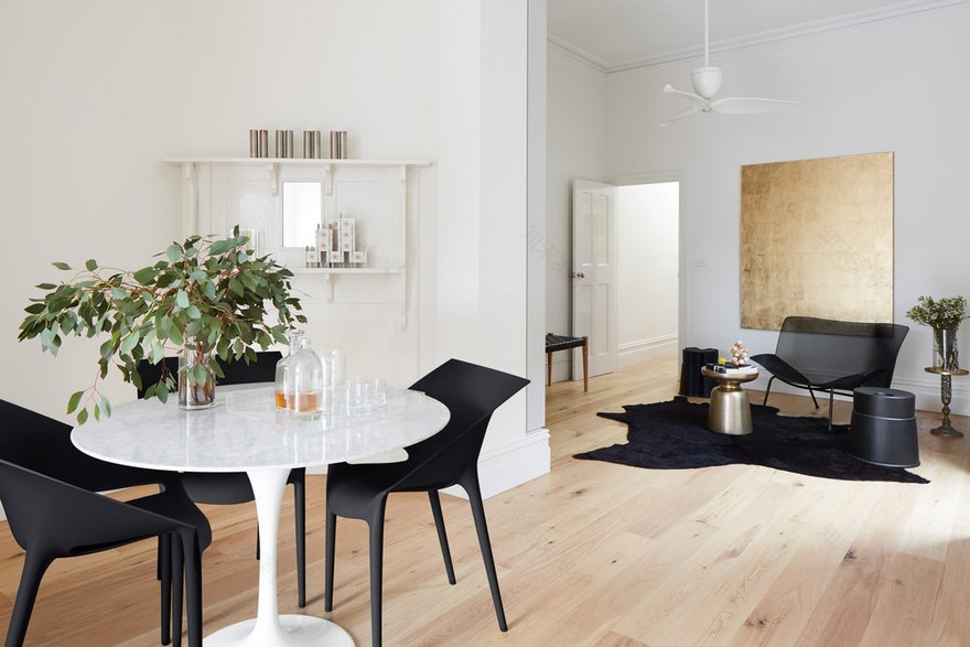 墨尔本 1890 年代单层维多利亚式住宅扩建与翻新-12