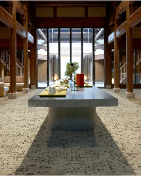 东方美学,办公地毯与沉浸式办公体验 · UNIJOY丨中国上海