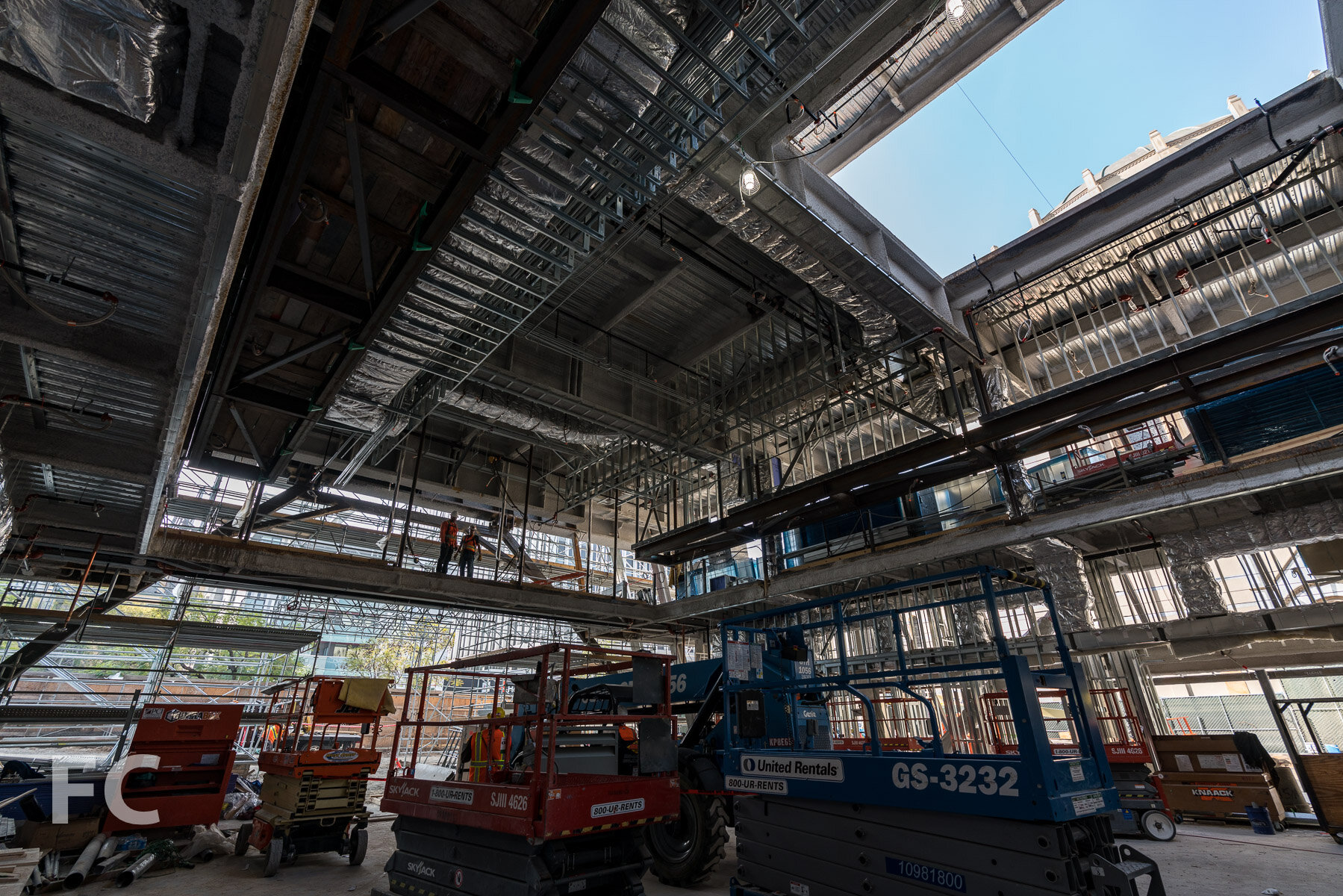 Construction Tour: Audrey Irmas Pavilion at Wilshire Boulevard Temple — FIELD CONDITION-21