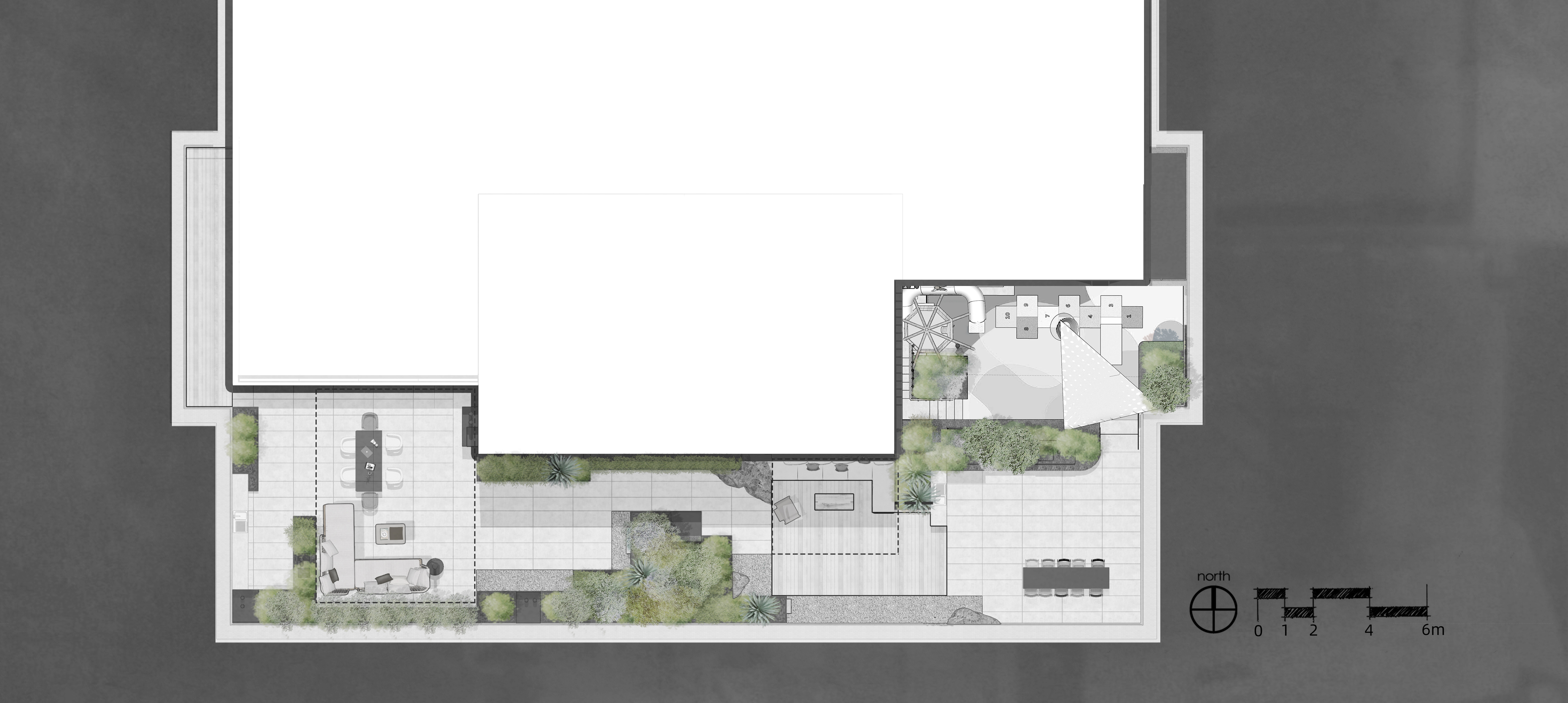 北京CBD屋顶花园设计丨中国北京丨北京甲南园林设计事务所-14