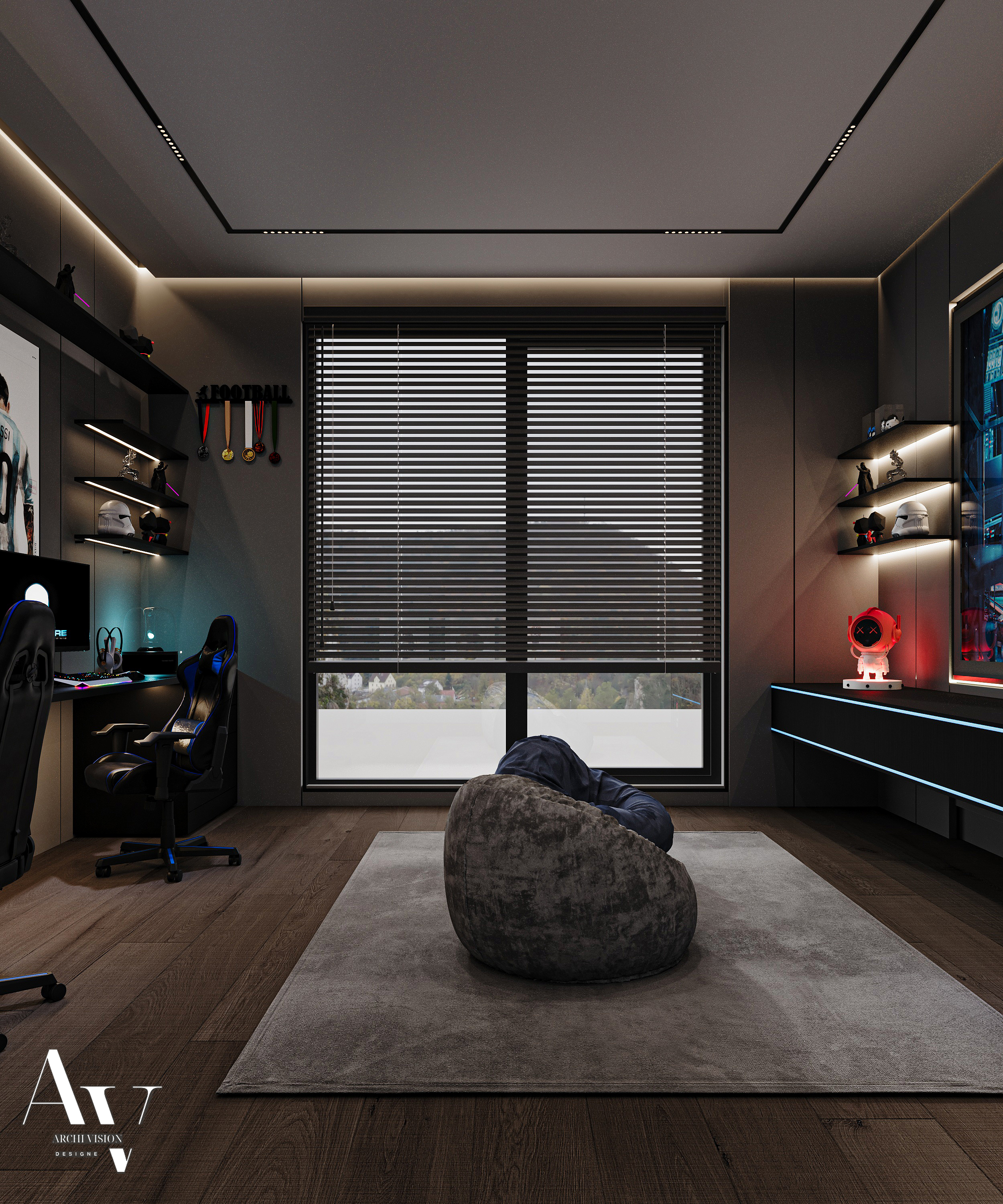 电竞房丨卡塔尔丨archivision studio-16