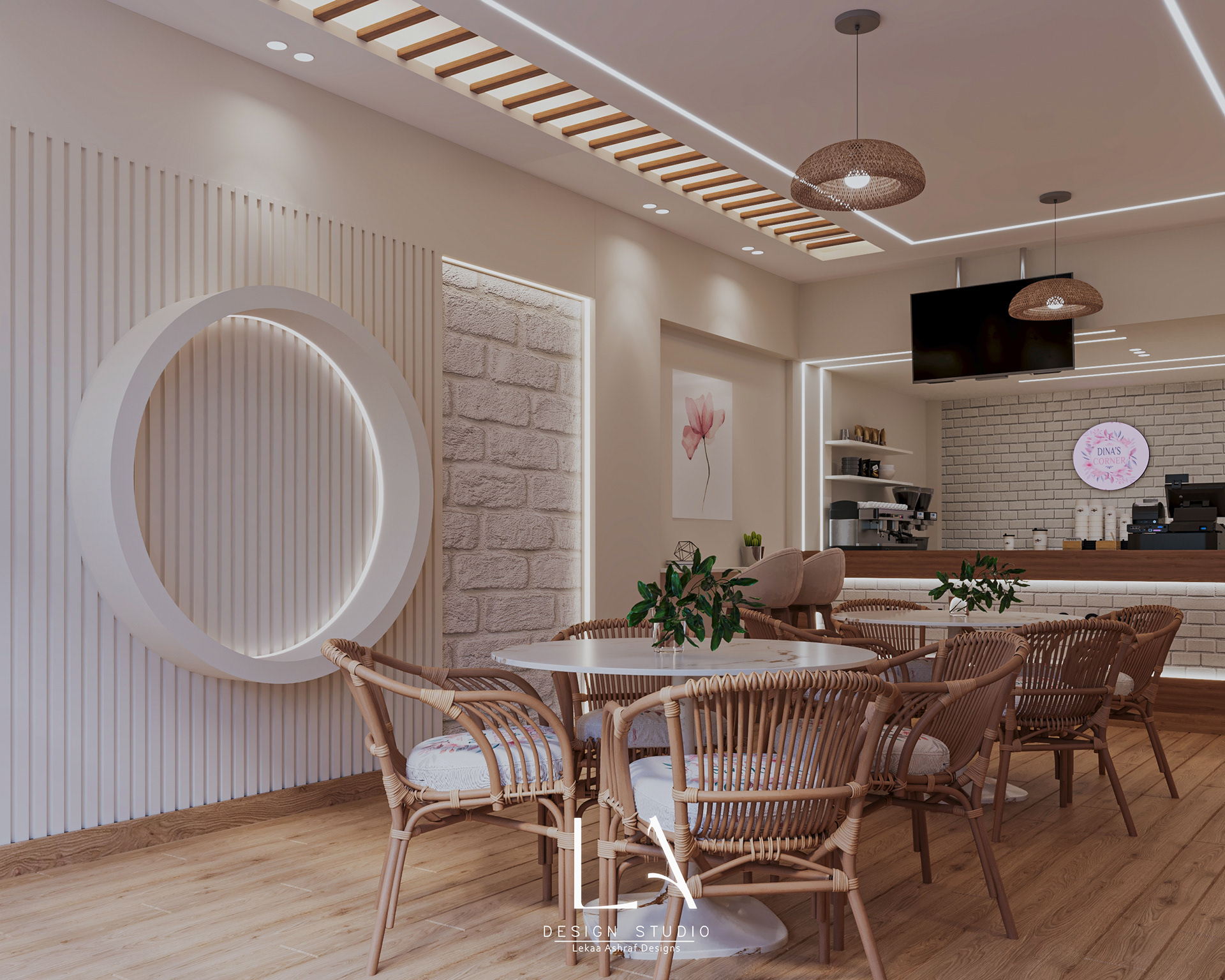 面包店与咖啡馆设计丨Lekaa Ashraf（L.A Design Studio）-7