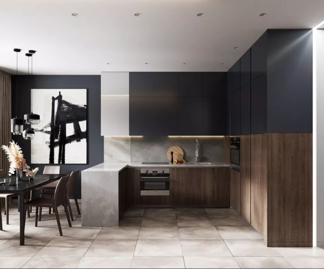 Dark Modern Apartmint-2