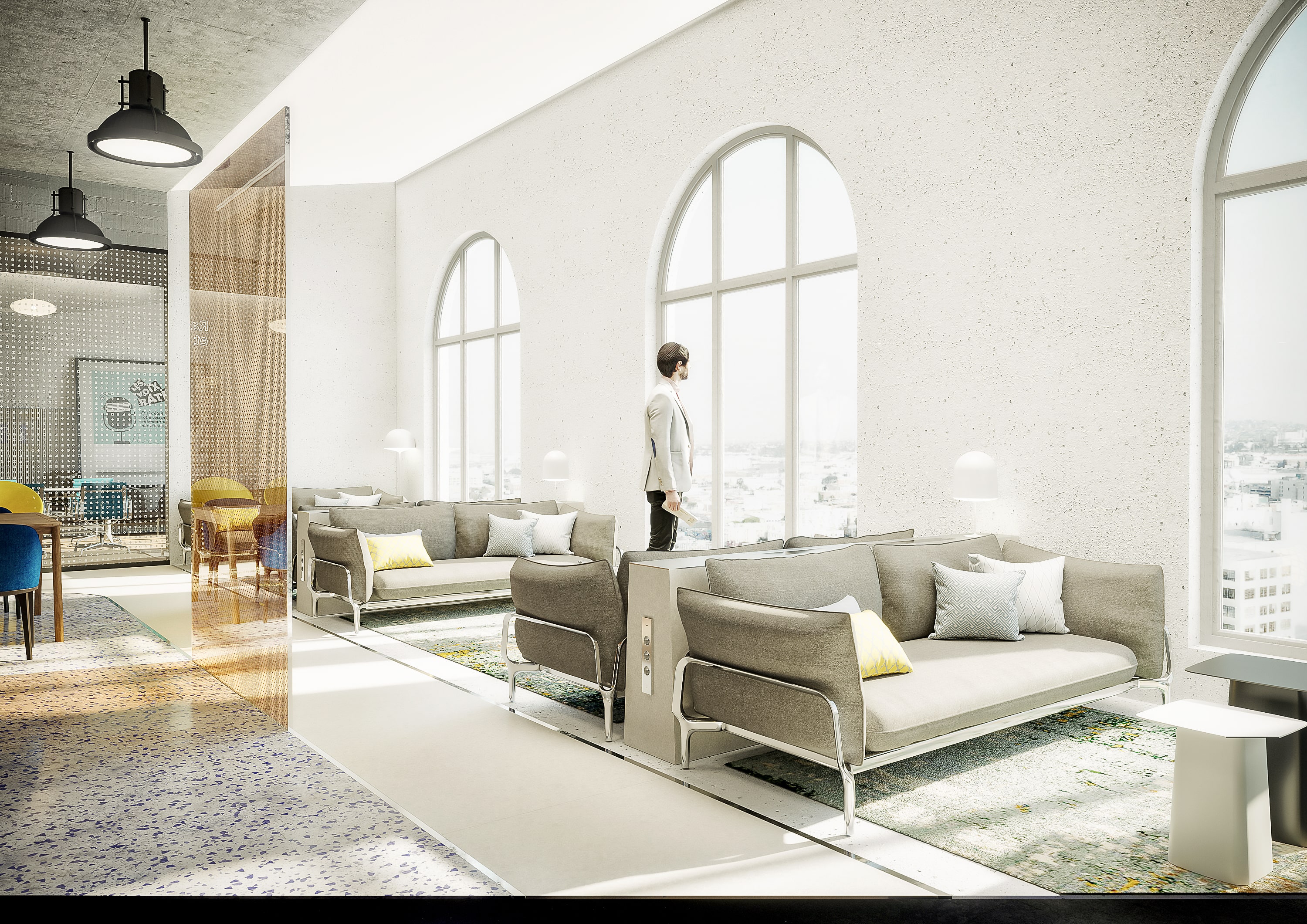 巴黎大众运输公司房地产 城市车站丨法国巴黎丨Yellow Window,4uatre-29